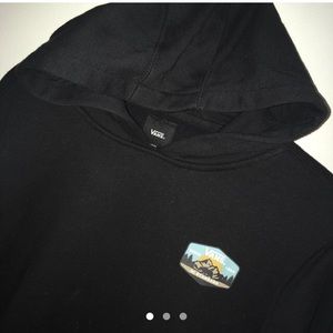 Black Vans hoodie